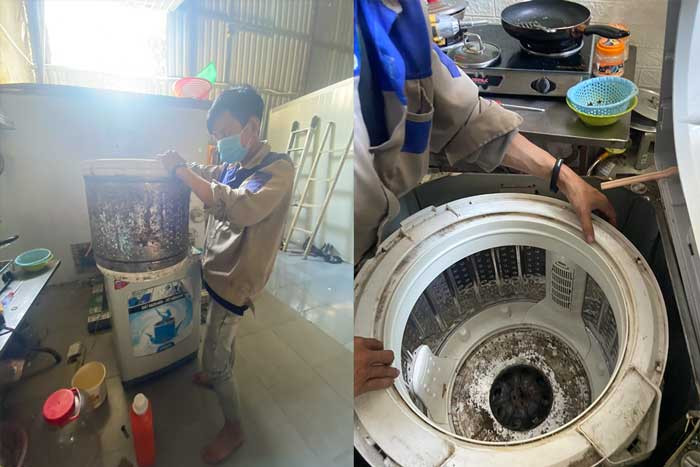 Dịch Vụ Vệ Sinh Máy Giặt Tại Thanh Trì